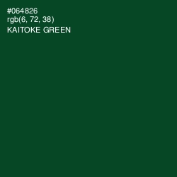 #064826 - Kaitoke Green Color Image
